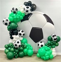  backdrop and Soccer cover 