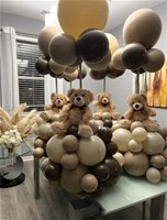 Bear ballon center pieces 