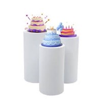 Cylinder Pedestal Set