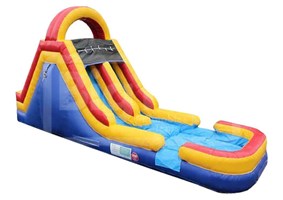 12' Double Water Slide with Pool